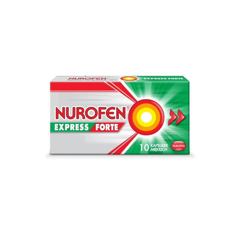 Nurofen Express Forte 0,4 g, 10 kapsułek