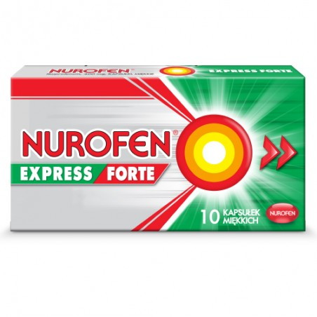 Nurofen Express Forte 0,4 g, 10 kapsułek