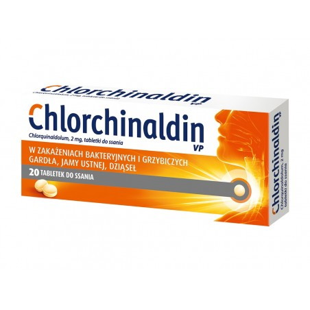 Chlorchinaldin 20 tabletek