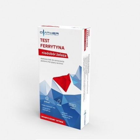 Test Ferrytyna niedobór żelaza, 1 sztuka