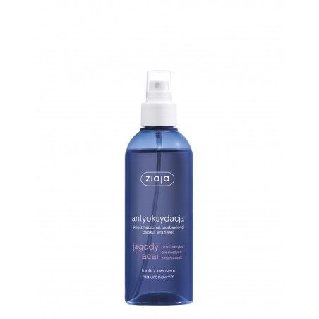 ZIAJA JAGODY ACAI Tonik z kwasem hialuronowym, 200ml