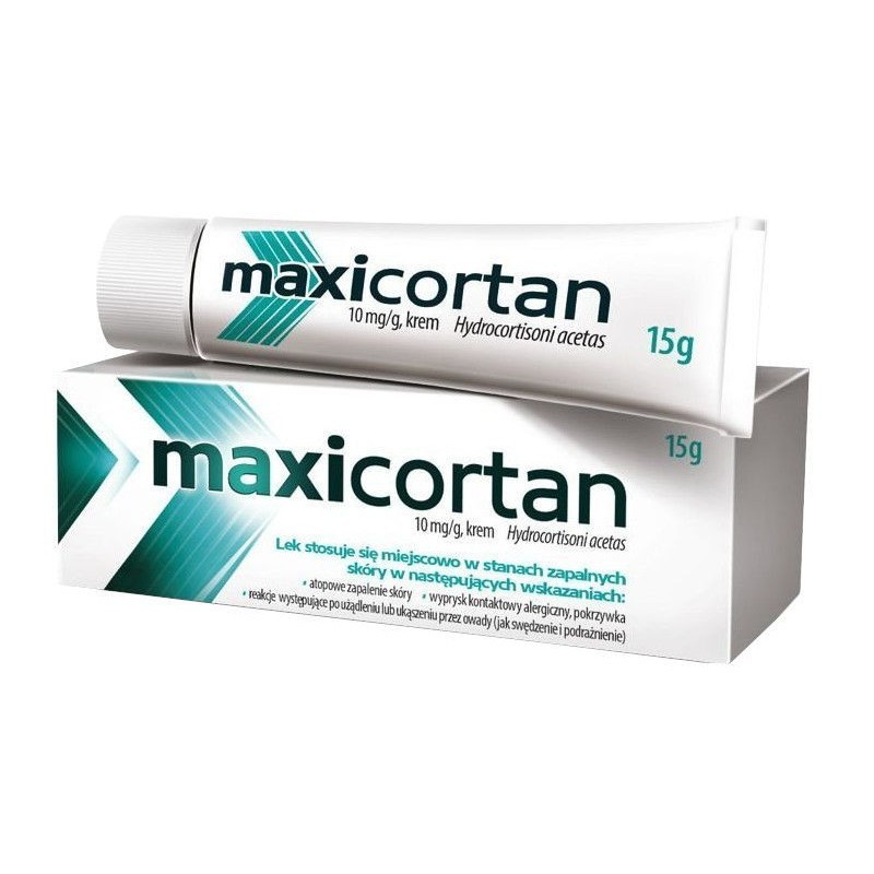 Maxicortan krem 0,01 g/g, 15 g
