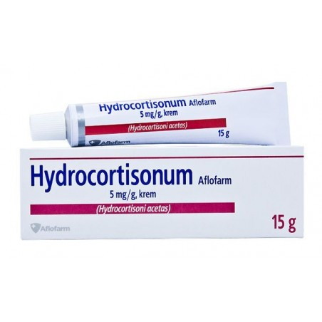 Hydrocortisonum (Aflofarm) krem 5mg/g, 15g