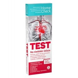 Home Check Test Niedobór żelaza, test kasetkowy, 1 sztuka