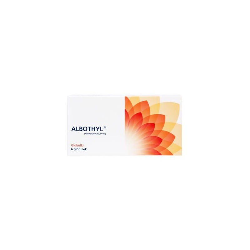 Albothyl 90 mg, 6 sztuk, globulki dopochwowe