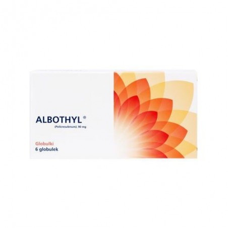 Albothyl 90 mg, 6 sztuk, globulki dopochwowe