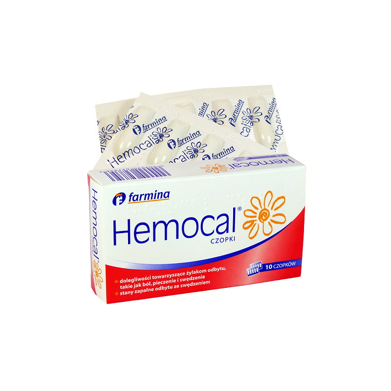 Hemocal, 10 czopków