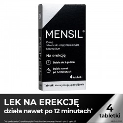 Mensil 0,025 g, 4 tabletki