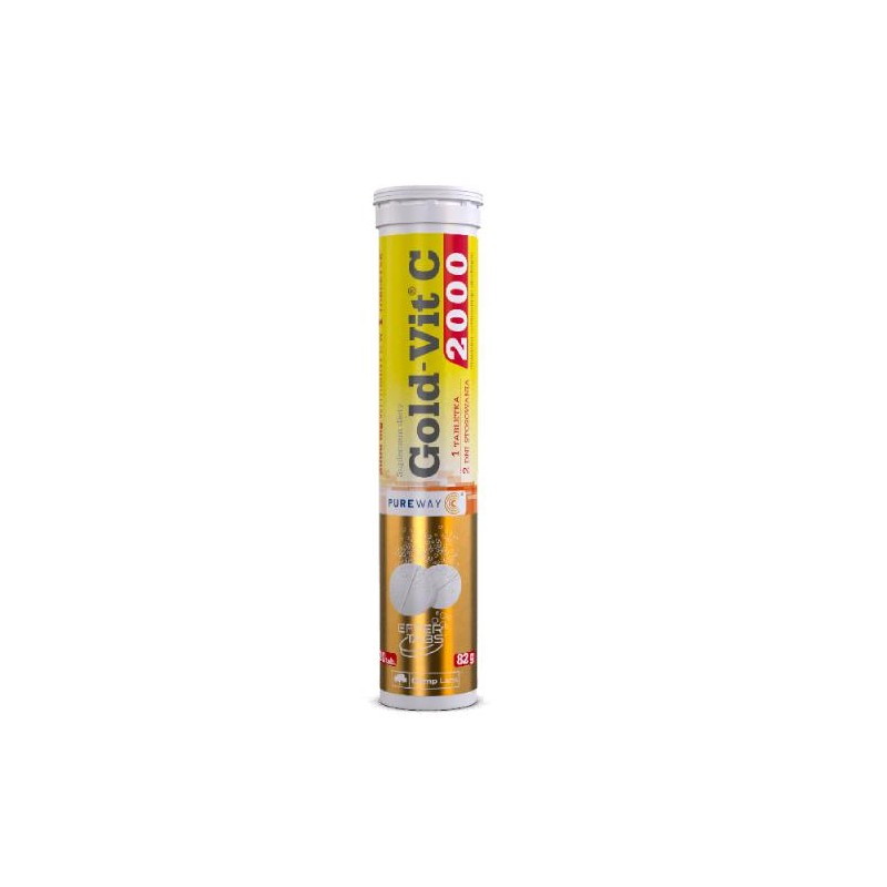 Olimp Gold-Vit C 2000, 20 tabletek musujących