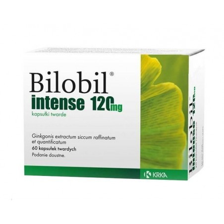 Bilobil Intense 120 mg, 60 kapsułek