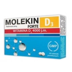 Molekin D3 Forte 4000j, 60...