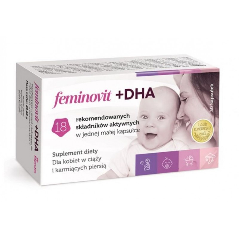Feminovit + DHA, 30 kapsułek