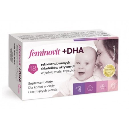 Feminovit + DHA, 30 kapsułek