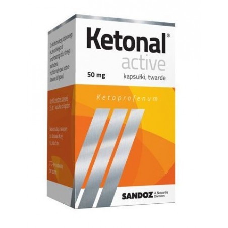 Ketonal Active 0,05 g, 20 kapsułek
