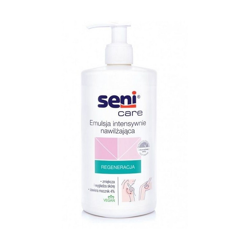 SENI CARE Emulsja nawilżająca do skóry suchej, 500ml