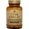 SOLGAR Cynk chelat aminokwasowy, 100 tabletek