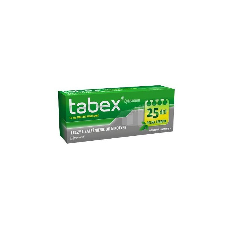 Tabex 1,5 mg, 100 tabletek