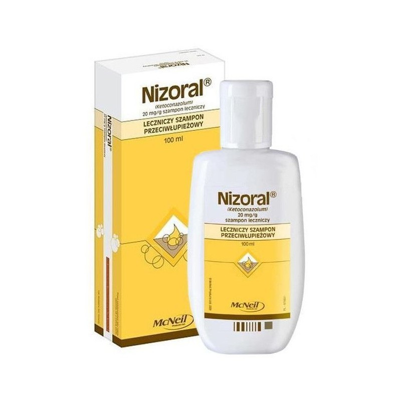 Nizoral szampon leczniczy 0,02 g/g, 100 ml
