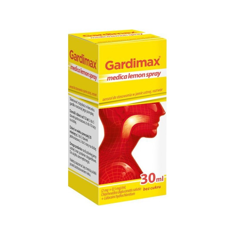 Gardimax medica lemon spray, 30ml