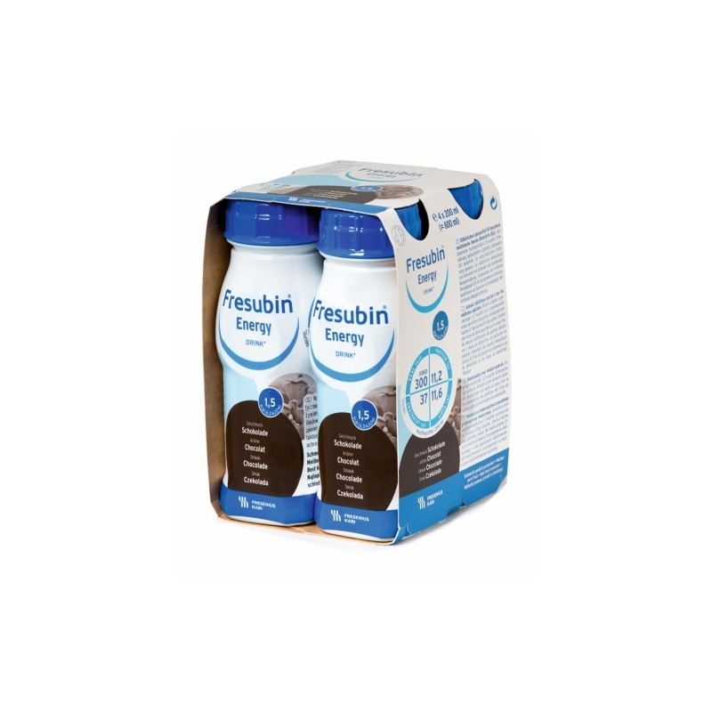 4+1 GRATIS Fresubin Energy Drink, smak czekoladowy, 200 ml x 4