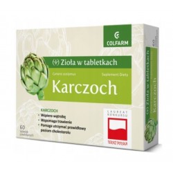Karczoch, 60 tabletek COLFARM