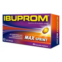 Ibuprom MAX Sprint 0,4 g,...