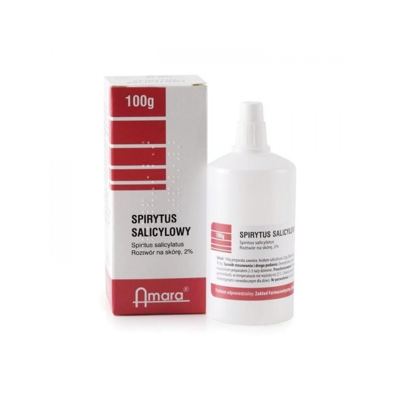Amara Spirytus salicylowy 2%, 100 g