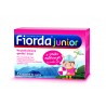 Fiorda Junior na podrażnione gardło smak malinowy 15 pastylek do ssania