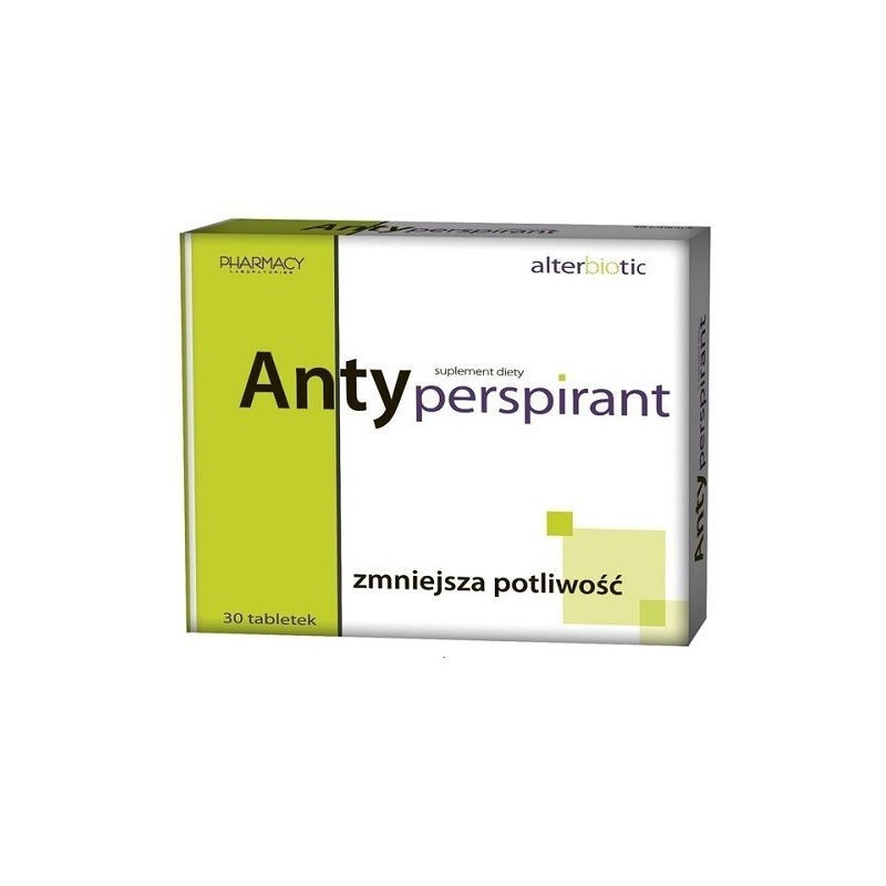Antyperspirant tabletki, 30 tabletek
