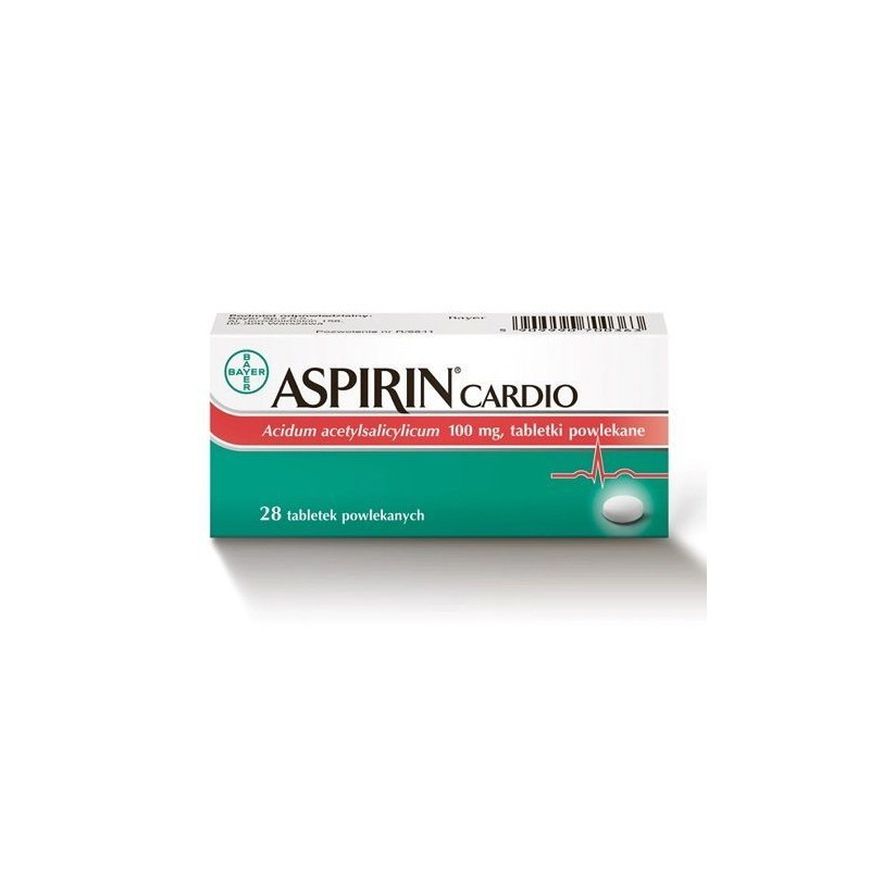 Aspirin Cardio 0,1 g, 28 tabletek