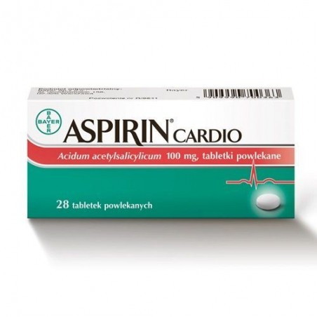Aspirin Cardio 0,1 g, 28 tabletek