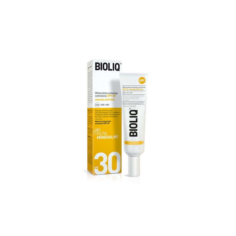BIOLIQ SPF  Emulsja ochronna SPF 30, 30ml