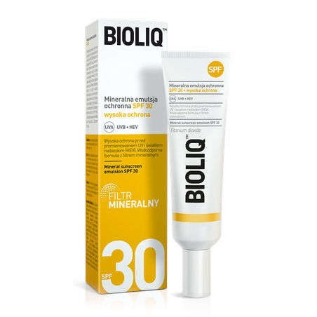BIOLIQ SPF  Emulsja ochronna SPF 30, 30ml