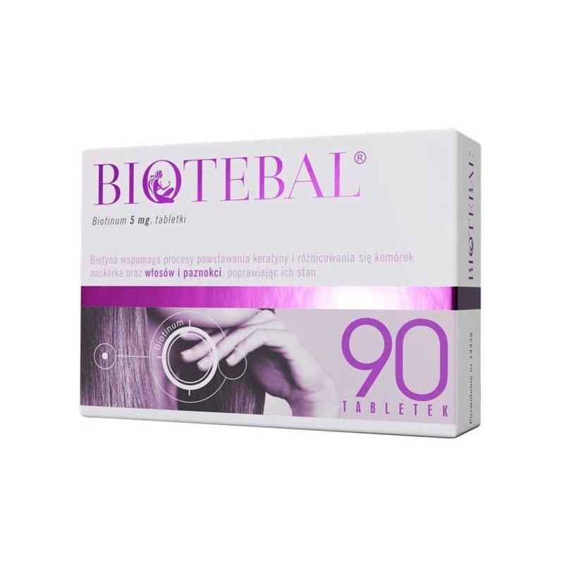 Biotebal 5 mg, 90 tabletek