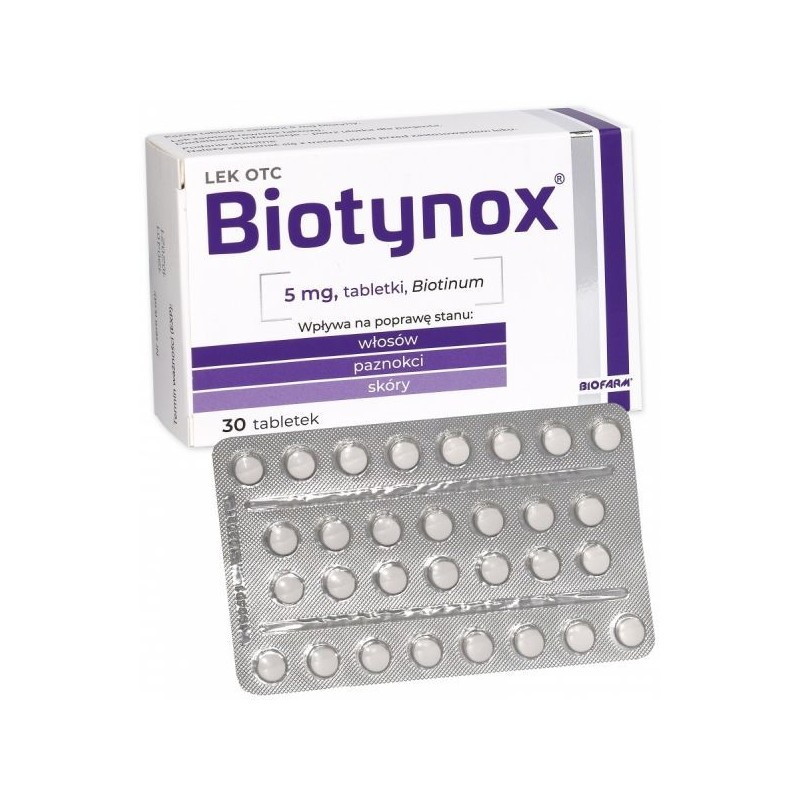 Biotynox 5 mg, 30 tabletek