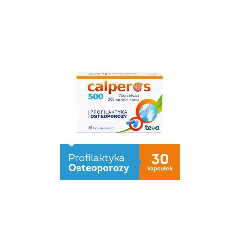 Calperos 500 mg, 30 kapsułek
