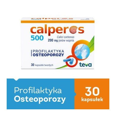 Calperos 500 mg, 30 kapsułek