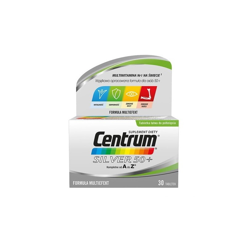 Centrum Silver 50+, 30 tabletek