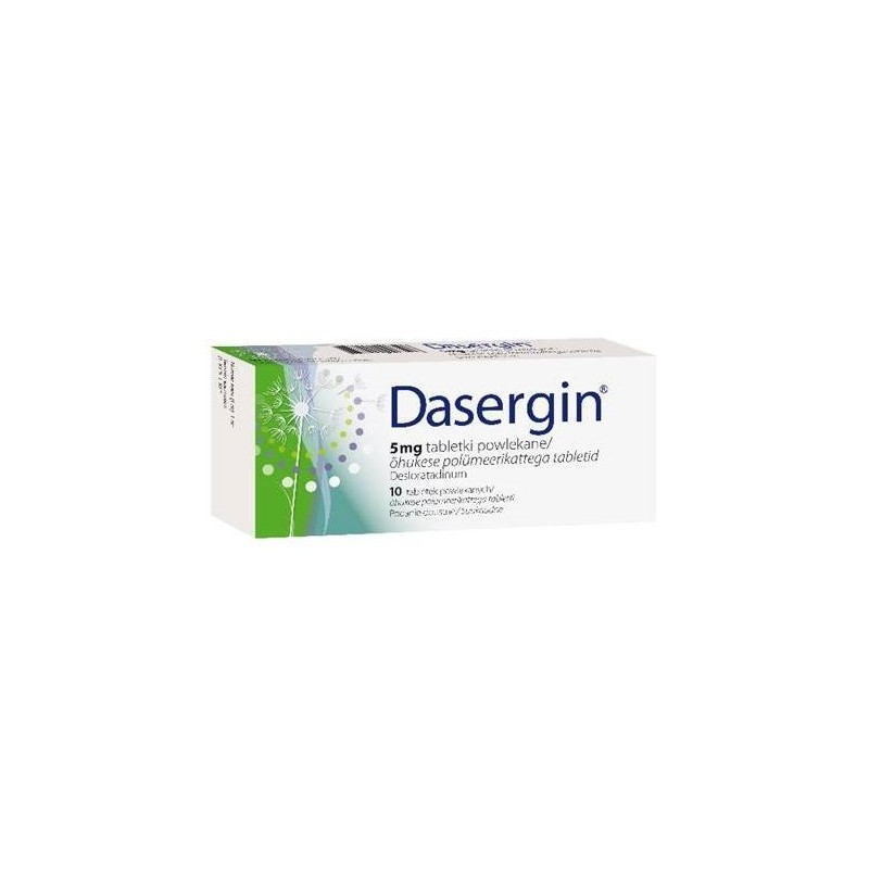 Dasergin 5 mg, 10 tabletek