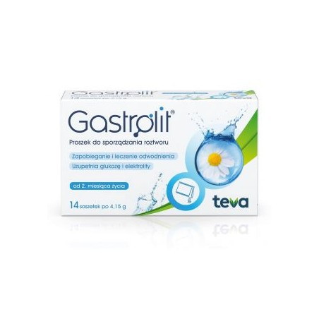 Gastrolit, 14 saszetek