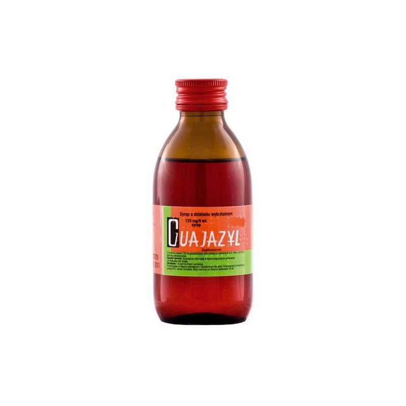 Guajazyl syrop 0,125 g/5ml, 150 g