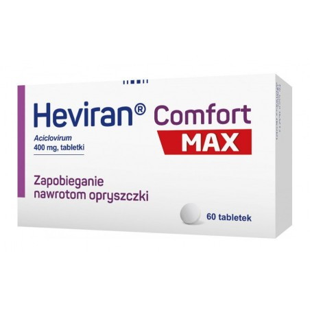 Heviran Comfort MAX 0,4 g, 60 tabletek