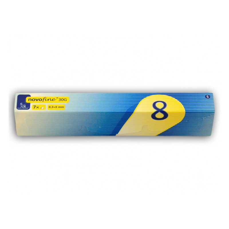 Igła  0.3 x  8mm igły do penów NOVO-FINE, 7 sztuk