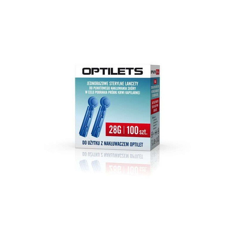Lancety OPTILETS, 100 sztuk