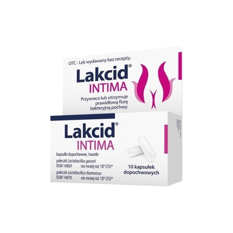 Lakcid Intima, 10 kapsułek