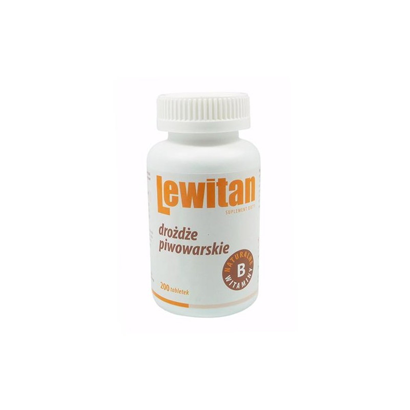 Lewitan z drożdży piwowarskich, 200 tabletek