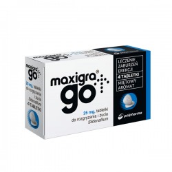 Maxigra Go 0,025 g, 4 tabletki