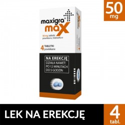 Maxigra Max 0,05 g, 4 tabletki
