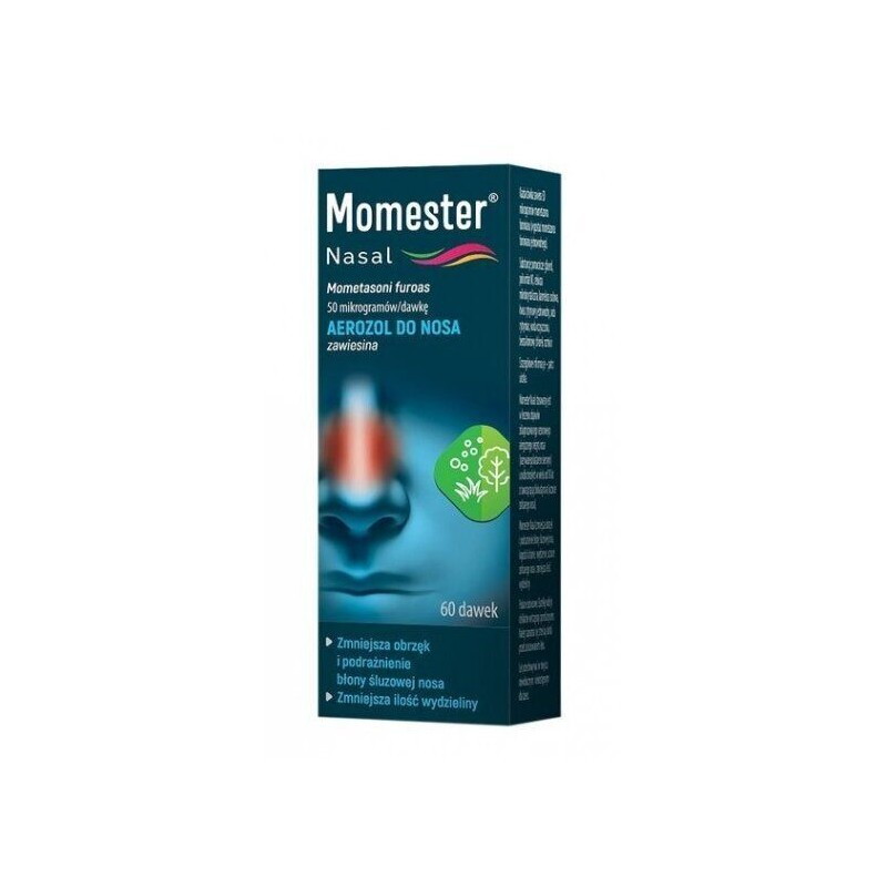 Momester Nasal 0,05mg/daw, 1butelka a 60 dawek