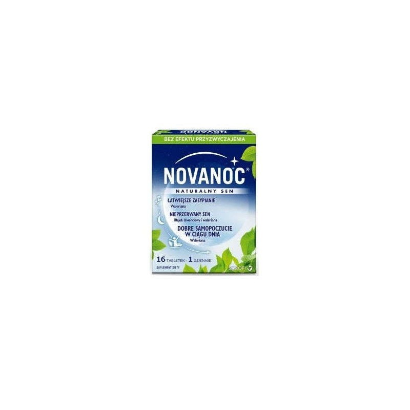 Novanoc Naturalny Sen, 16 tabletek